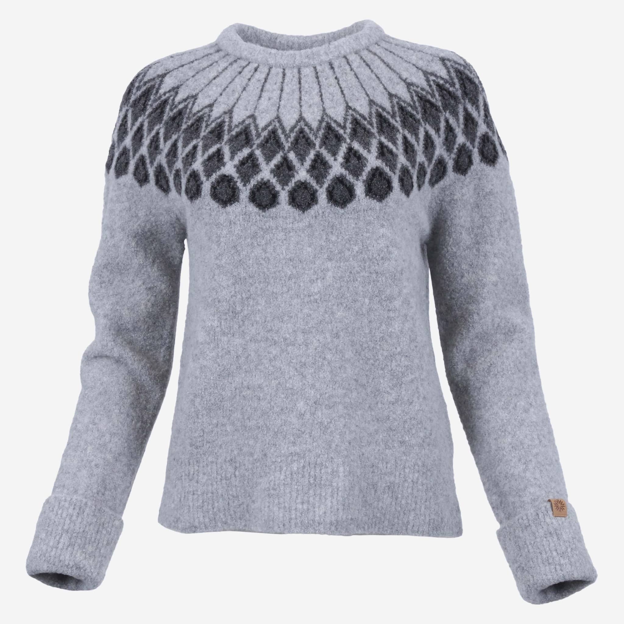 Þjórsárver Wollmischung Leichter Pullover