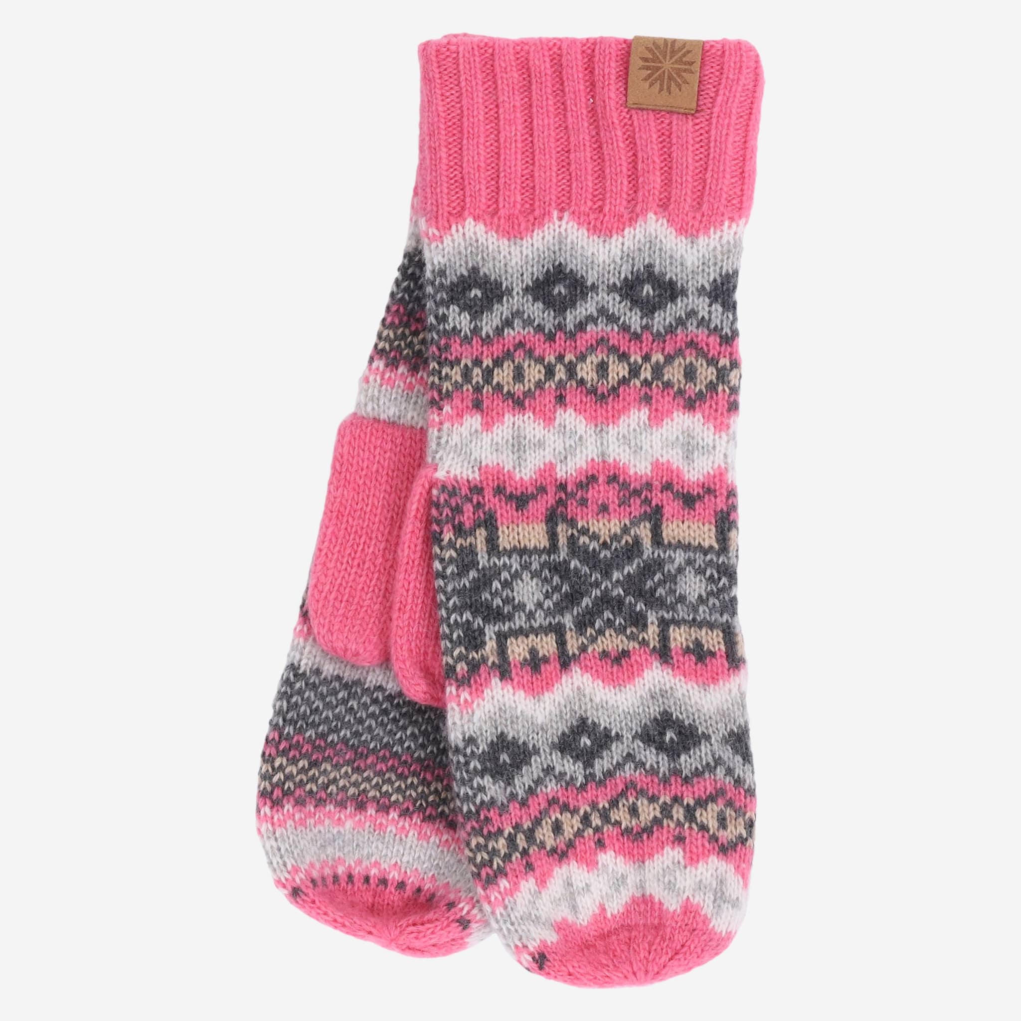 Skrúður nordische Fäustlinge aus Wollmischung